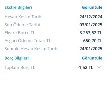 Gecikmiş Borç Ödemesine Rağmen Kart Kullanıma Açılmıyor