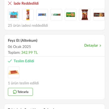 Teslim Edilmeyen Sipariş Ve İade Sorunu