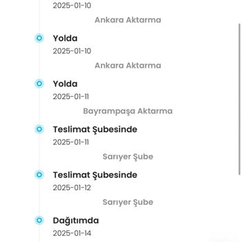 Kargoist Sarıyer Şubesi Zara Paketlerimi Teslim Etmiyor