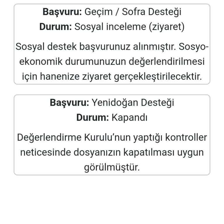 Doğum Öncesi Destek Mağduriyeti