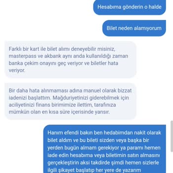 Obilet Uygulamasında Bilet Sorunu Ve Geri Ödeme Belirsizliği
