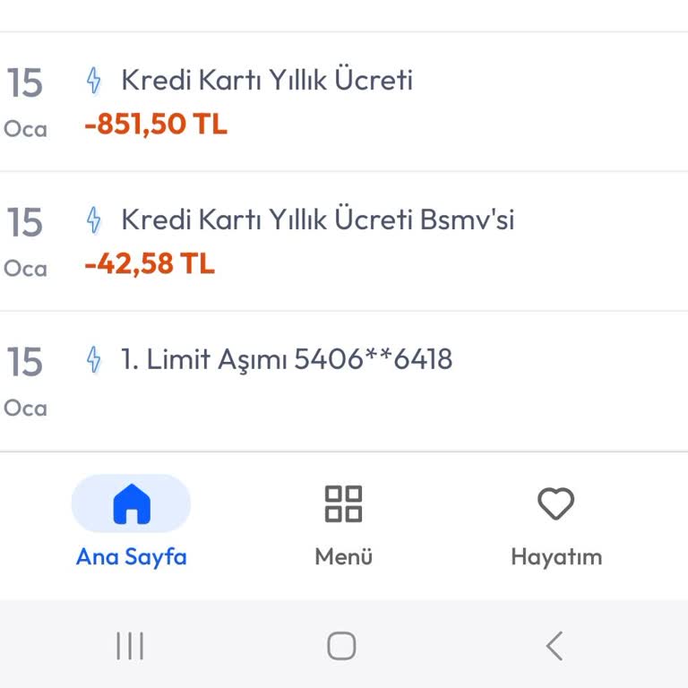Yüksek Kart Aidatı Ve İptal Zorluğu