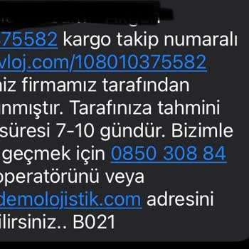 Teslimat Sorunu Ve Müşteri Hizmetleri İlgisizliği