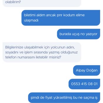 Uçak Bileti Mağduriyeti Ve Anlık Fiyat Artışı