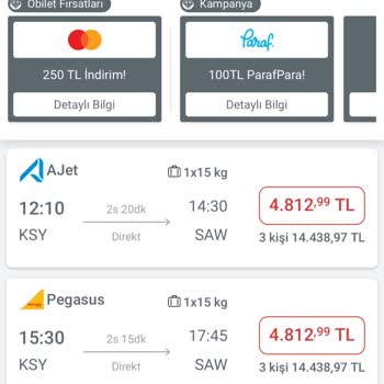 Uçak Bileti Mağduriyeti Ve Anlık Fiyat Artışı