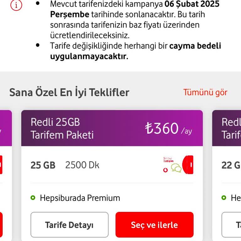 Vodafone'un Fahiş Fiyat Artışı Bizi Zor Durumda Bırakıyor