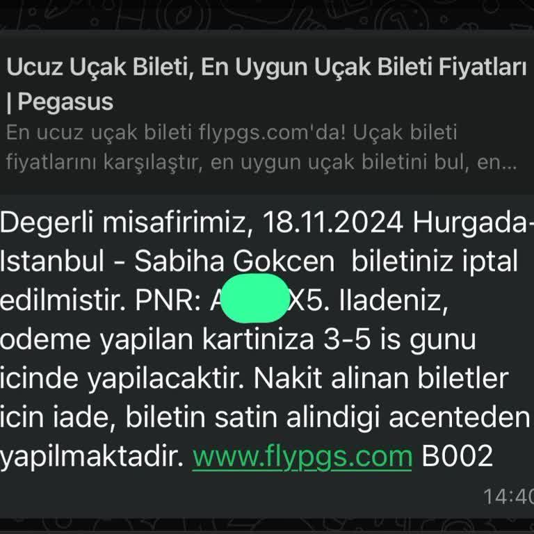 Uçak Bileti İadesi 70 Gündür Bekliyor