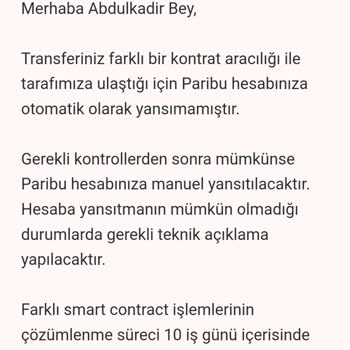 Paribu'da Kripto Para Çekim İşlemi Sorunu: Bekleme Süresi Ve Yanıltıcı Yanıtlar