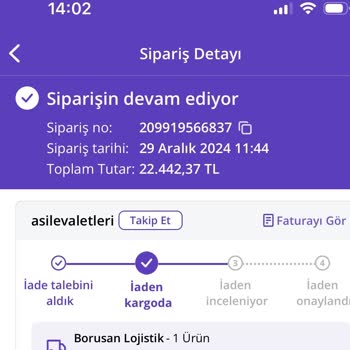 Borusan Lojistik Teslim Edilmeyen Buzdolabı Ve İptal Sürecindeki Sorunlar