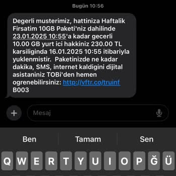 Haftalık 10 GB Paketi Hüsranı: Kullanılmayan GB'ler Ve Ulaşılamayan Müşteri Hizmetleri