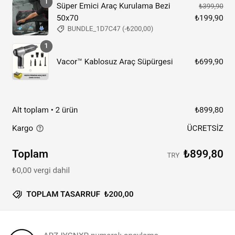 Vacor'dan Aldığım Şarjlı Süpürgeye Ulaşamıyorum