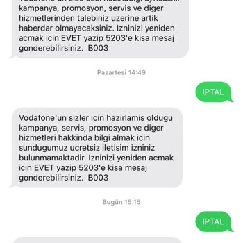 İzinsiz SMS'lerle İlgili Vodafone Çelişkisi