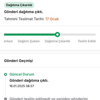 Sürat Kargo Esenkent Şubesi Teslimat Sorunu