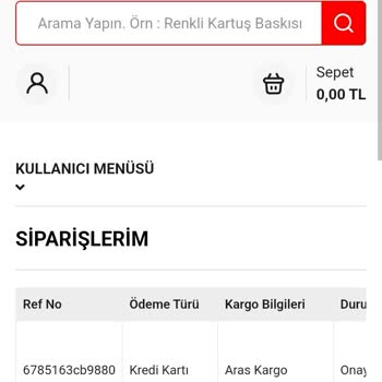 Turktablet.net Vestel Tablet Siparişim ve Kargo Sorunu