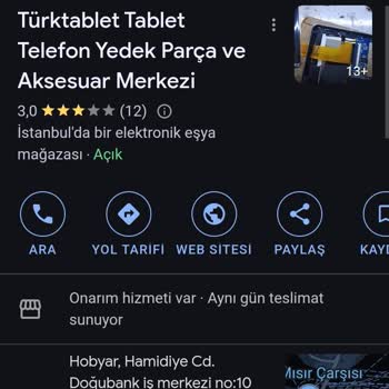 Turktablet.net Vestel Tablet Siparişim ve Kargo Sorunu