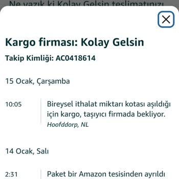 Yurt Dışı Siparişlerinde Gümrük Engeli