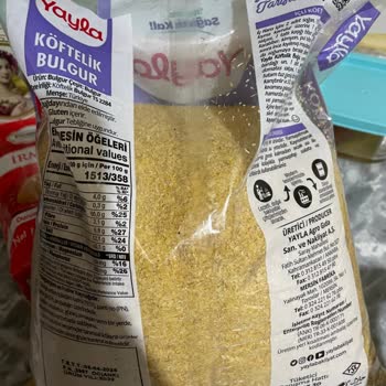 Yayla Bulgur Paketinde Kurt Sorunu