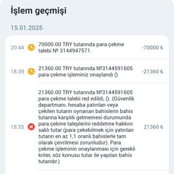 Betwinner'da Para Çekme Sorunu