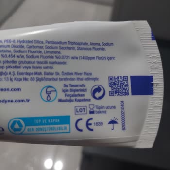 Sensodyne Diş Macunu Kullanımı Sonrası Ağız Yaraları Ve Kızarıklık
