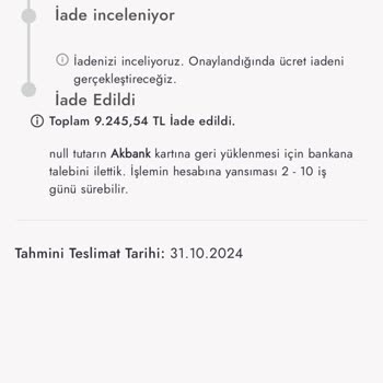 İade Sürecinde Yaşanan Sorunlar Ve İletişim Eksikliği