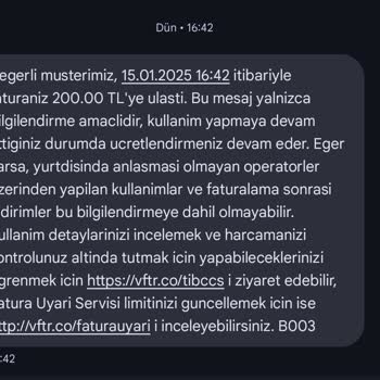 Yanlış Fatura Bildirimi İle Karşı Karşıya