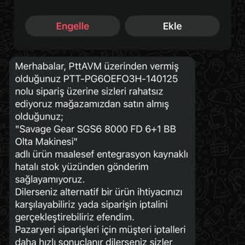 Yanıltıcı Stok Ve Ürün Fiyatları İle Mağduriyet