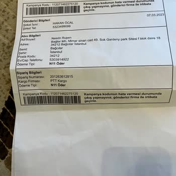 Sahte Ürün Ve Yetersiz Müşteri Hizmeti