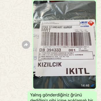 Yanlış Ürün Ve Geciken İade Sorunu