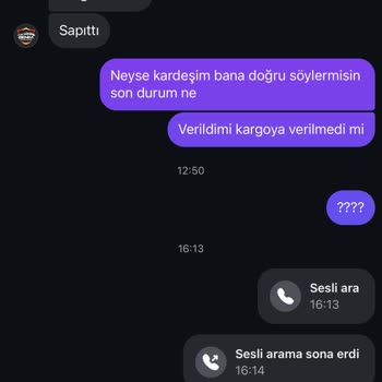 Kargo Bilgisi Verilmeyen Sipariş Sorunu