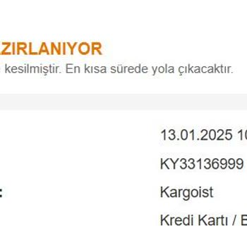 Kitap Siparişimde Kargo Sorunu Ve Yetersiz Destek