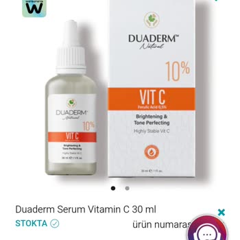 Duaderm C Vitamini Serumunda Yanıltıcı İçerik Sorunu