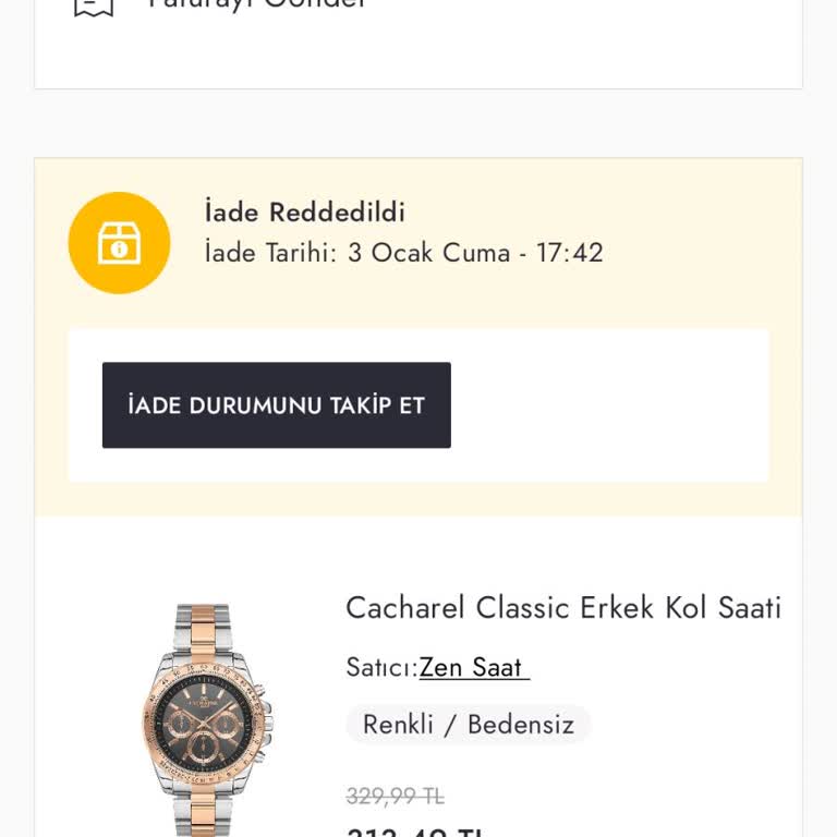 İade Sürecinde Yaşanan Sorun Ve İletişim Eksikliği