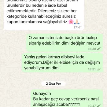 Yanlış Ve Küçük Elbiseler: İade Kabusu
