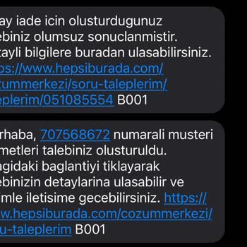 İade Talebinde Hijyen Engeli