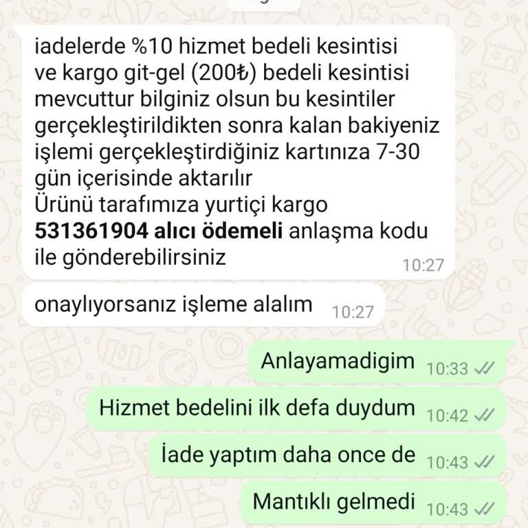Hizmet Bedeli Kesintisi Ve İade Sürecindeki Belirsizlik