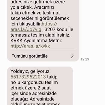 Aras Kargo Bor Şubesi'nde İletişim Ve Teslimat Sorunları