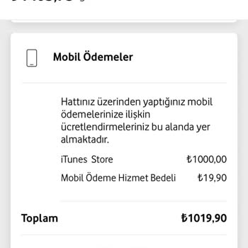 Mobil Ödeme Hatası Ve İade Talebi