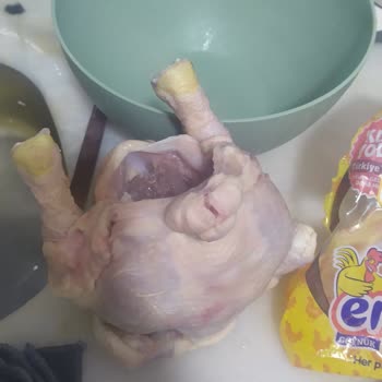 Dondurulmuş Tavukta Buz Şoku