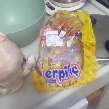 Dondurulmuş Tavukta Buz Şoku