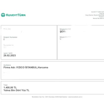 Ataşehir Şubesi'nde Hizmet Ve İade Sorunu