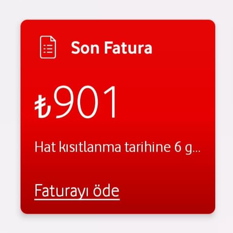 Faturada Sistemsel Hata: Beklenmedik Yüksek Tutar Ve Hat Kısıtlaması