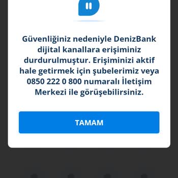 Mobil Bankacılık Erişim Sorunu