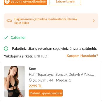 Yanlış Ürün Gönderimi Ve Çözüm Eksikliği