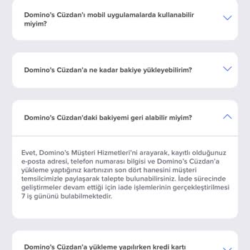 Domino's Pizza'da Karmaşık İade Süreci