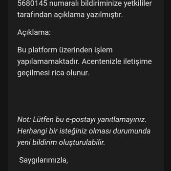 Anadolu Sigorta'nın İhmali Ve Mağduriyetim