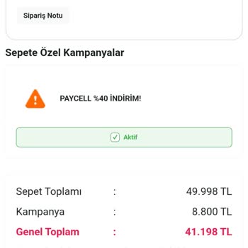 Paycell Ve Simfer İndirim Kampanyasında Yanıltıcı Bilgi Sorunu