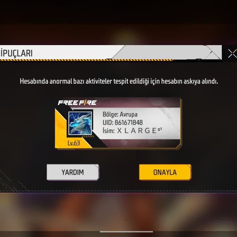 Haksız Ban Nedeniyle Hesabımın Geri Açılmasını İstiyorum