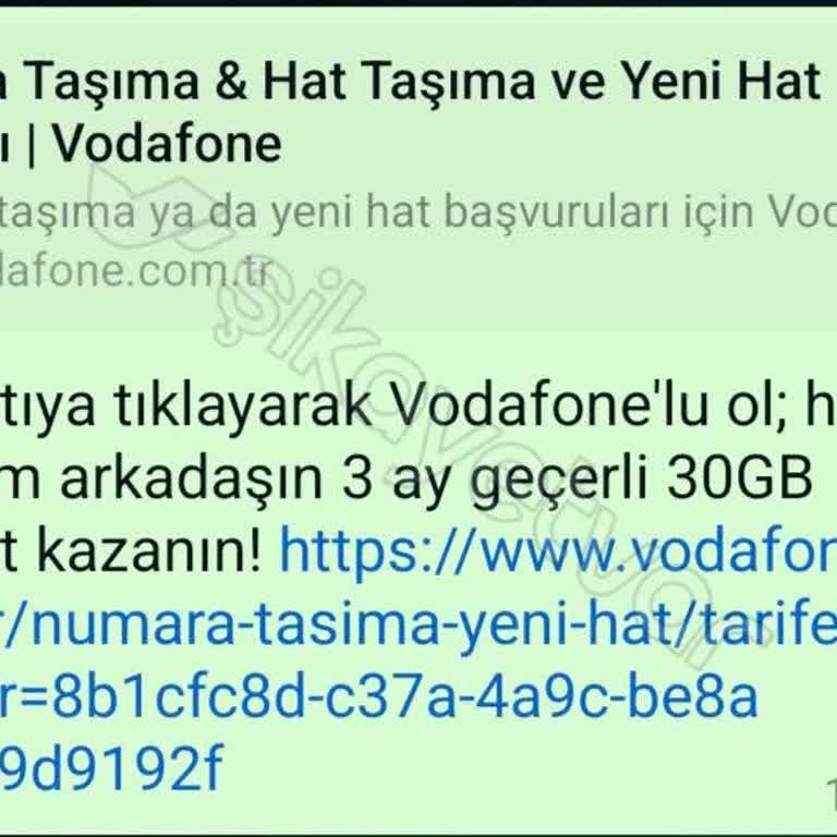 Vodafone'un Söz Verilen 30 GB İnterneti Yüklememesi