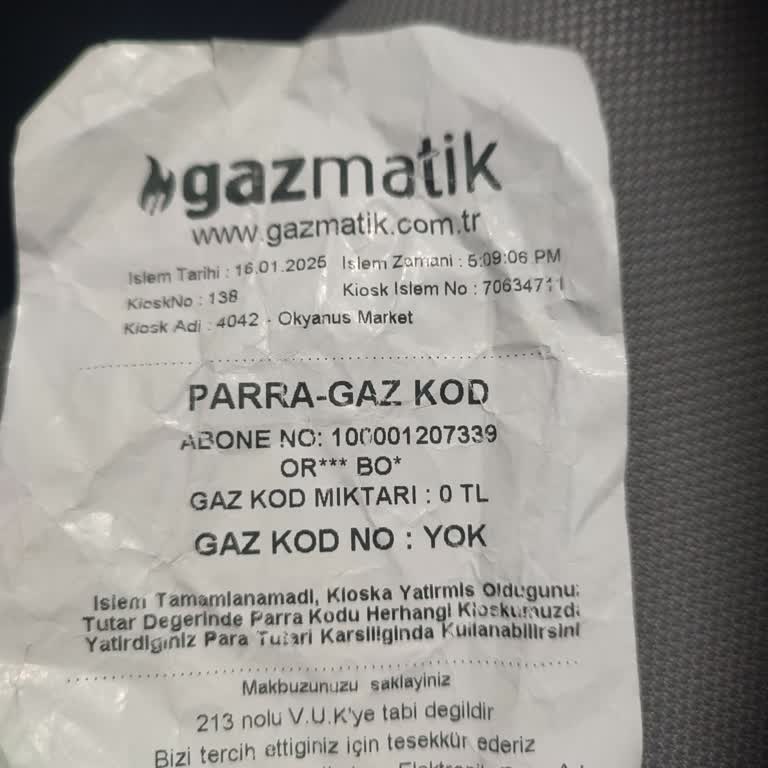 Gazmatik Kioskunda Para Kaybı Ve İletişim Sorunu