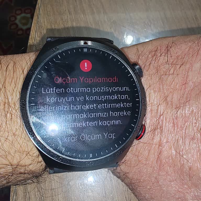 Spovan Pro Saatin Tansiyon Ölçüm Sorunu